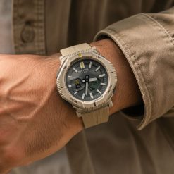 ساعت مردانه کاسیو PRO TREK رنگ خاکی (e) کد W070