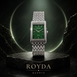 Alternative view of ساعت زنانه رویدا Royal S نقره‌ای-سبز (e) کد W1213