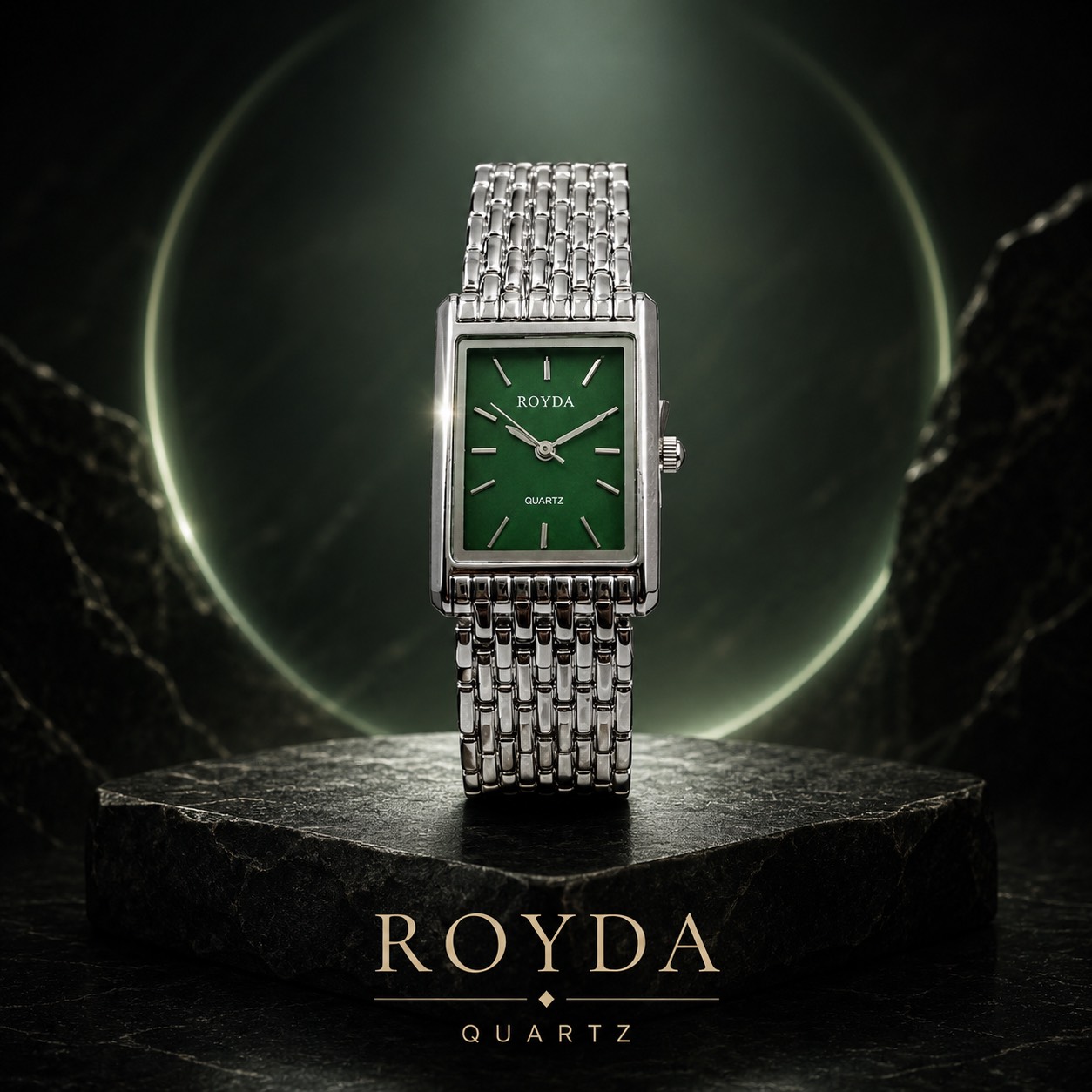 ساعت زنانه رویدا Royal S نقرهای-سبز (e) کد W1213 - تصویر 2