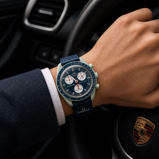ساعت مردانه Omega Swatch سورمهای کد GPZ-7877 (x) - تصویر 3