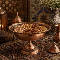 آجیل خوری مسی طرح نازگل (NF)