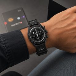 ساعت مچی مردانه امگا سواچ bbb1 مشکی کد W321