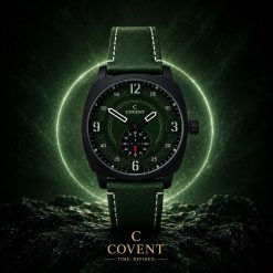 Alternative view of ساعت مردانه کاونت COVENT بند طرح چرمی سبز تیره (zz) کد W1326