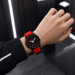 ساعت زنانه جاکلین قرمز مدل JN-1399507M کد CR-D5298