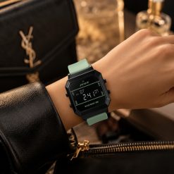 ساعت زنانه دیجیتال جاکلین سبز-مشکی JN-1399515M کد W1433 (x)