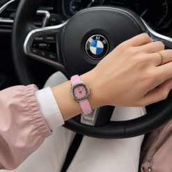 ساعت زنانه کاونت بند سیلیکونی PU رنگ صورتی (zz) کد W1261