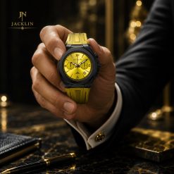 ساعت اسپرت مردانه کورنوگراف Jacklin رنگ سبز تیره JN-1399528M کد XMA-7350
