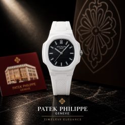 Alternative view of ساعت مردانه پتک فیلیپ ژنو سفید-مشکی کد W208