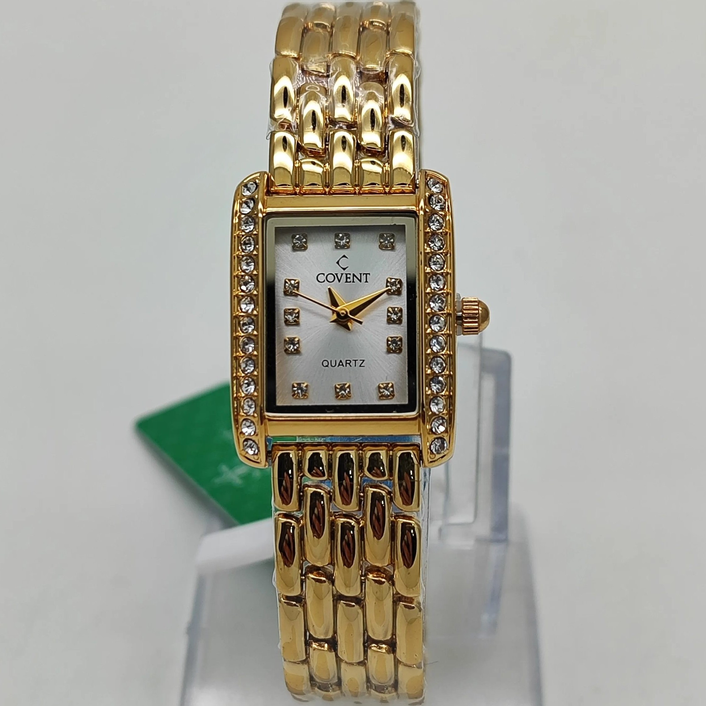 ساعت فلزی زنانه مدل کاونت طلایی صفحه نقرهای (zz) کد 4758XL-QM (x) - تصویر 7