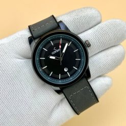 ساعت مردانه کاونت بند طرح چرم رنگ خاکستری (zz) کد W1310 - تصویر 3