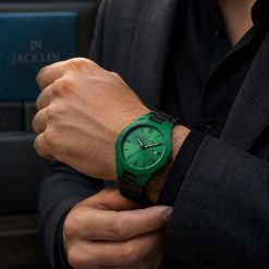 ساعت اسپرت مردانه jacklin رنگ مشکی سبز JN-1399530M کد 0023A-7364