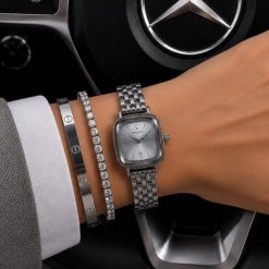 ساعت مچی زنانه نایدو بند استیل صفحه آبی کمرنگ (e) کد 7622XL-QM