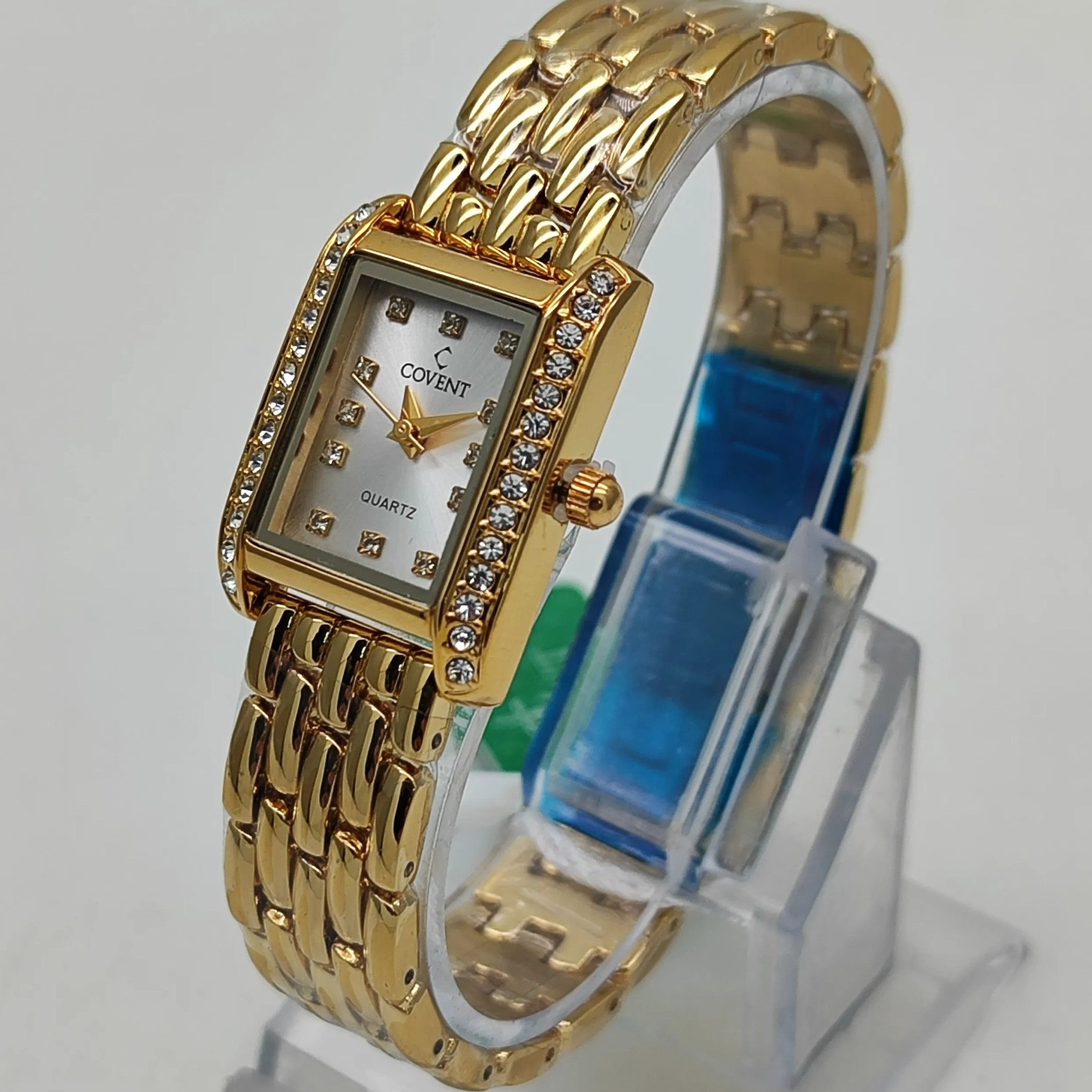 ساعت فلزی زنانه مدل کاونت طلایی صفحه نقرهای (zz) کد 4758XL-QM (x) - تصویر 6