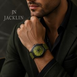 ساعت مردانه Jacklin سبز تیره JN-1399530M کد CR-D7364