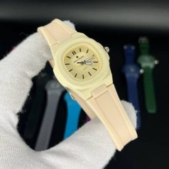 Alternative view of ساعت مچی زنانه پتک و AP بند رابر کرمی کد W353
