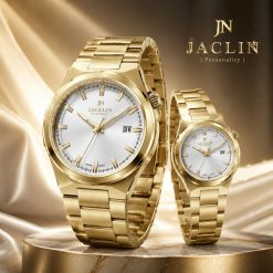 ساعت ست زنانه و مردانه جاکلین JN-1399545 Karin طلایی کد W1511