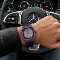 ساعت مردانه جاکلین JN-1399534M مشکی-بنفش کد W1502
