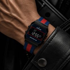 ساعت مردانه دیجیتال جاکلین بند بارسایی JN-1399515M کد W1430