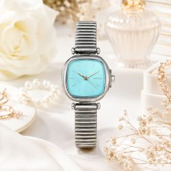 Alternative view of ساعت زنانه نایدو D مربعی صفحه آبی (zz) کد W303