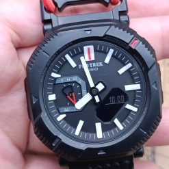 ساعت کاسیو مردانه بند کشی مدل Pro Trek | پروترک رنگ مشکی (e) کد XL-13267M - تصویر 4