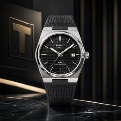 ساعت مچی کلاسیک مردانه مدل تیسوت Tissot PRX رنگ سیلور مشکی کد XL-7897M