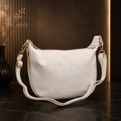 کیف زنانه دستی و دوشی کرم استخوانی کد 525 (x1)