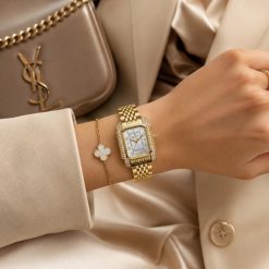ساعت مچی زنانه جاکلین JN-1399550L Sofia طلایی-سفید کد W1545