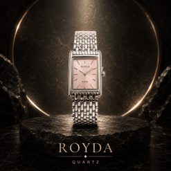 ساعت مچی زنانه مدل رویدا مدل Royal S رنگ نقرهای صورتی (e) کد XMA-4834