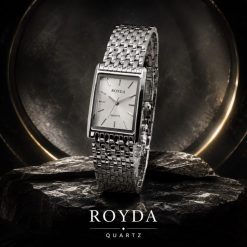 ساعت مچی زنانه رویدا Royal S رنگ سیلور صفحه سفید (e) کد GPZ-4837