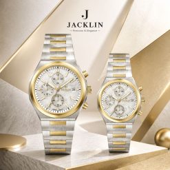 ساعت ست زنانه و مردانه جاکلین JN-1399565 Wilmer سیلور-طلایی کد W1581