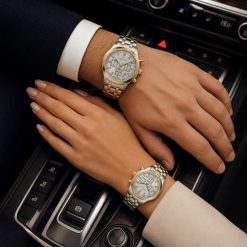 ساعت ست زنانه و مردانه جاکلین JN-1399564 Patria سیلور-طلایی کد W1562