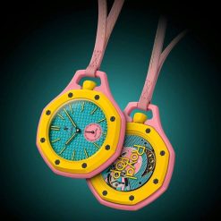 ساعت مردانه سواچ و AP مدل رویال پاپ صورتی زرد (ZZ) کد GPZ-4867 - تصویر 5