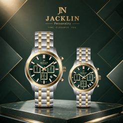 ساعت ست زنانه و مردانه جاکلین JN-1399564 Patria سیلورطلایی-سبز کد W1560