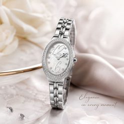 Alternative view of ساعت مچی زنانه جاکلین JN-1399549 Bellaza نقره‌ای کد W1541