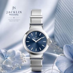 ساعت مچی زنانه جاکلین JN-1399552L Eleno سیلور-سورمه‌ای کد W1551