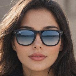 عینک آفتابی زنانه Rayban رنگ سورمه ای کد GL027