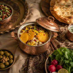 Alternative view of قابلمه مسی تیانچه سایز 1 دو الی سه نفره (NF)