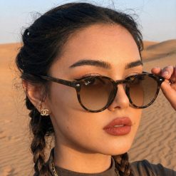 عینک آفتابی زنانه Rayban رنگ پلنگی کد GL005
