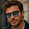 عینک آفتابی مردانه Rayban رنگ سورمه ای مشکی کد GL040