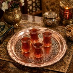 سینی مسی رز سایز متوسط (NF)