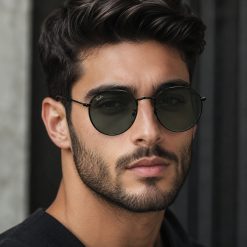 عینک آفتابی مردانه Rayban رنگ مشکی کد GL076