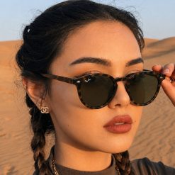 عینک آفتابی زنانه Rayban رنگ پلنگی کد GL022