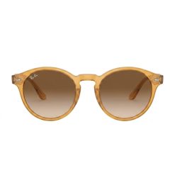 عینک آفتابی زنانه Rayban رنگ نسکافه ای کد GL001 - تصویر 4