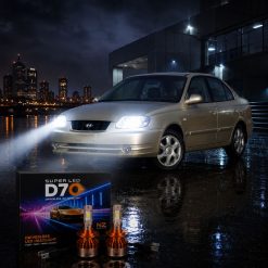 هدلایت h4 مدل MZM D70 مناسب نور پایین هیوندای ورنا کد HL091