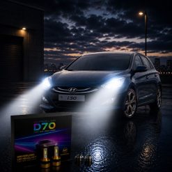 هدلایت MZM مدل D70 با پایه H1 مناسب نور بالا هیوندای i30 کد HL031