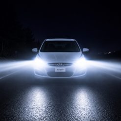 Alternative view of هدلایت h4 مدل MZM D70 مناسب نور بالا هیوندای اکسنت کد HL061