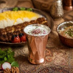 لیوان مسی طرح پیچی (NF)