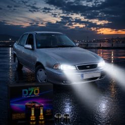 هدلایت h4 مدل MZM D70 مناسب نور پایین دوو سیلو کد HL099