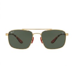 عینک آفتابی زنانه Rayban رنگ طلایی کد GL033 - تصویر 4