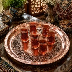 سینی مسی رز سایز بزرگ (NF)